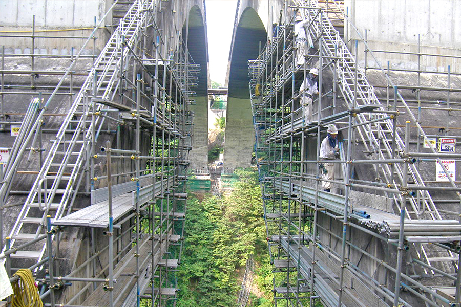 仮設足場・鉄骨工事・はく落防止工事は広島市の株式会社総和工業|求人募集中4